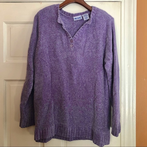 Vintage Lavender Sweater, Blair, Size L - Picture 3 of 12
